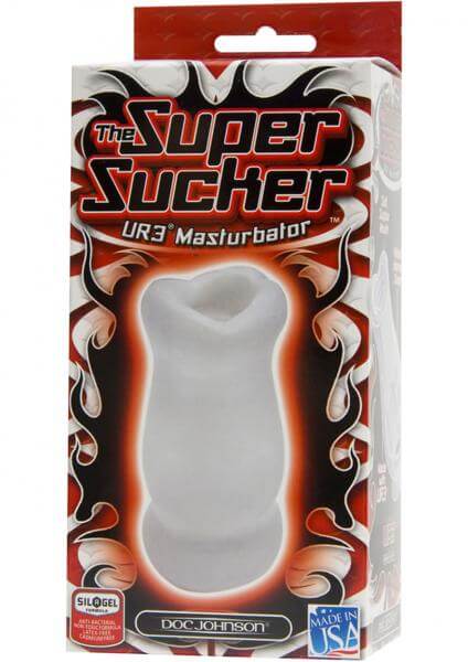 Super Cock Stroker Blow Job Sleeve Male Masturbation Sleeve Clear
