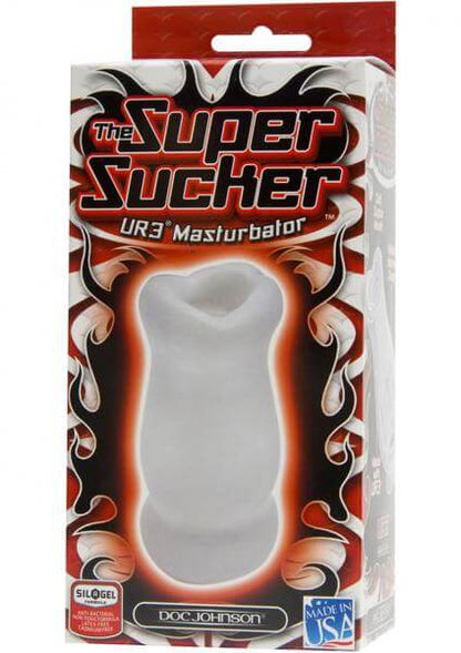 Super Cock Stroker Blow Job Sleeve Male Masturbation Sleeve Clear