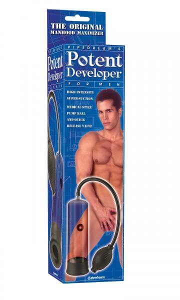 Penis Pump Increase Penis Size & Performance Potent Developer Clear