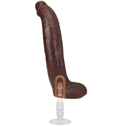 Porn Star Brickzilla Ultraskyn Dildo With Suction Cup Signature Cocks 13 In. Brown