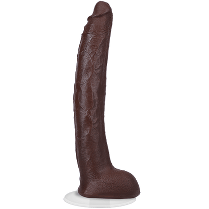 Porn Star Damion Dayski Ultraskyn Dildo Signature Cocks 12 In. Brown