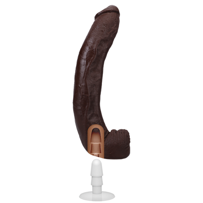 Porn Star Dredd Ultraskyn Dildo Signature Cocks 13.5 In.  Brown