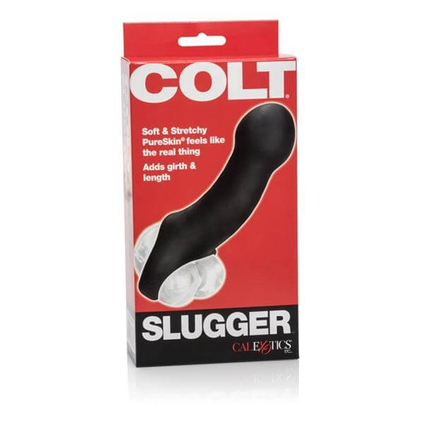 Extension Penis Sleeve Adds Girth & Length Colt Slugger Black