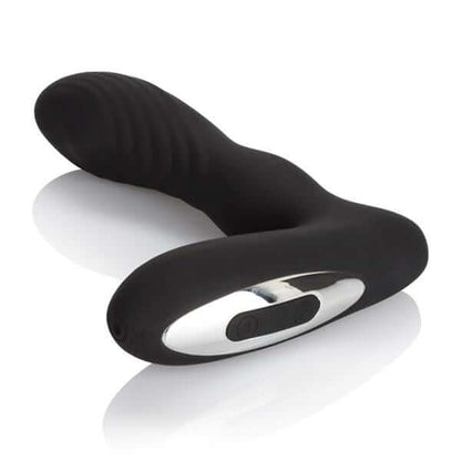 Vibrating Silicone Prostate Massager Wireless Pinpoint Probe Black