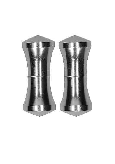 Magnetic Nipple Clamps Balance Pin Bondage BDSM Ouch Silver