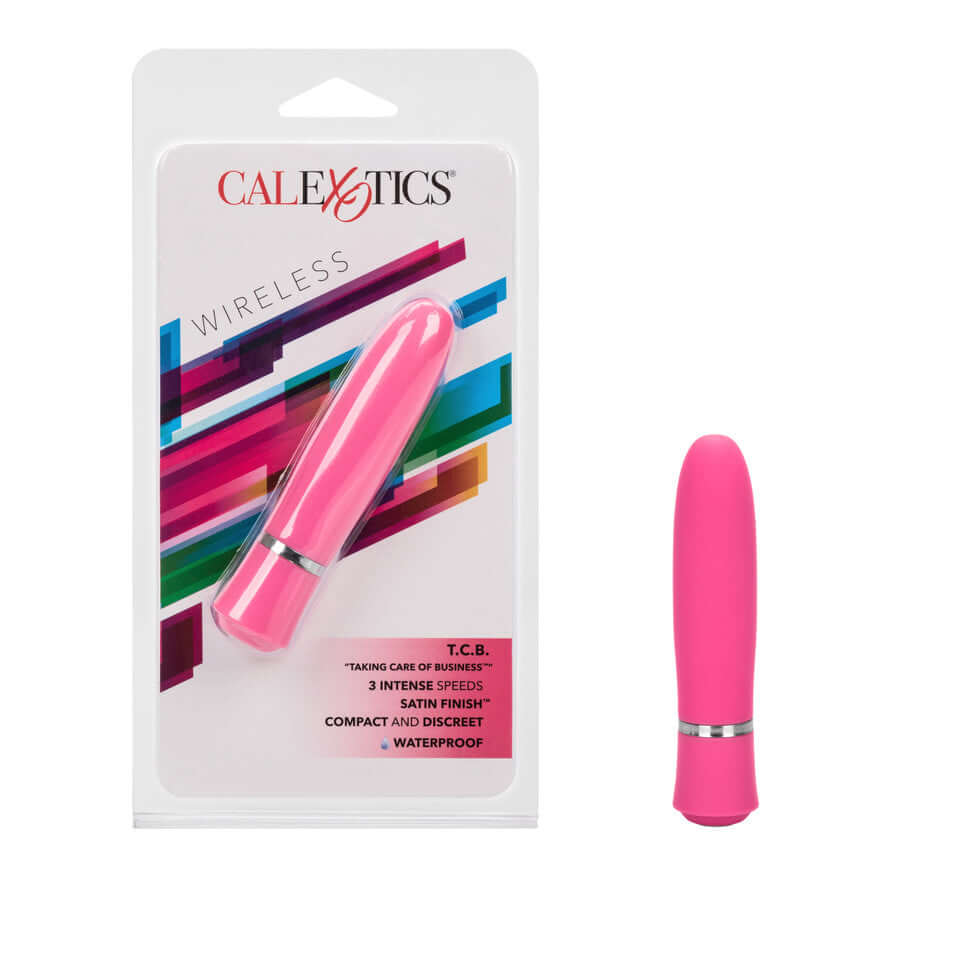 Multi Speed Waterproof Vibrator Taking Care of Business Pink