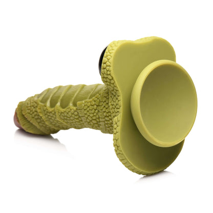 Silicone Dildo With Suction Cup Creature Cocks Swamp Monster Scaly Green