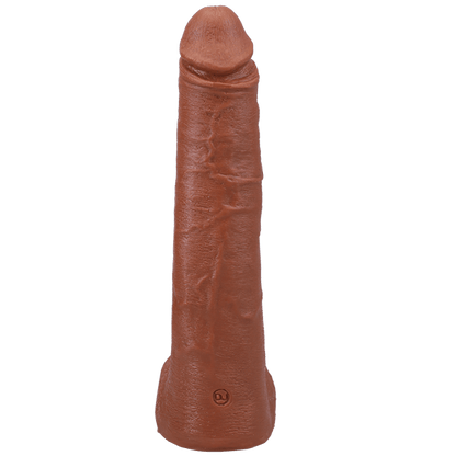 Signature Cocks Ricky Johnson Ultraskyn Cock With Removable Suction Cup 10 In Brown