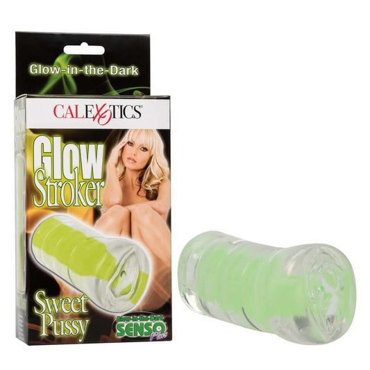 Glow In The Dark Vagina Masturbator Stretchy Glow Stroker Channel Masturbator