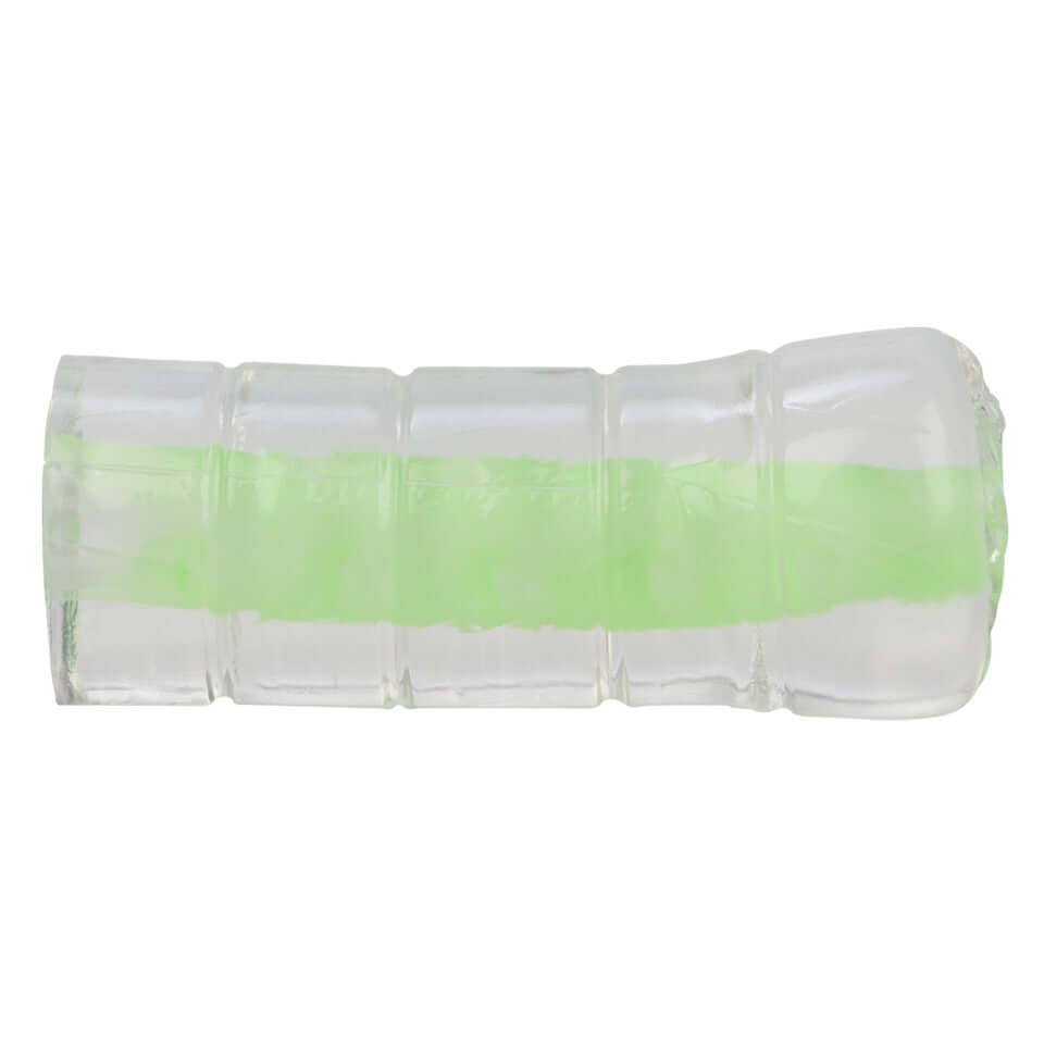 Glow In The Dark Vagina Masturbator Stretchy Glow Stroker Channel Masturbator