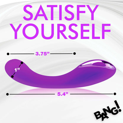 G-Spot Silicone Rechargeable Multi Speed Vibrator Purple