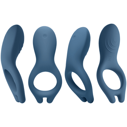 Ivibe Select Iring Silicone Vibrating Cock Ring Marine Blue