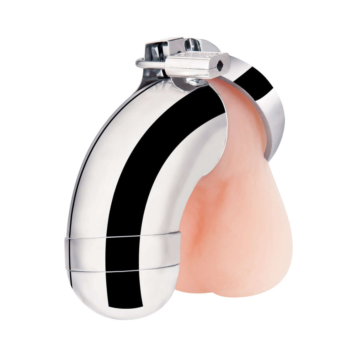 Total Submission Male Chastity Device Stainless Steel Cock Cage BDSM