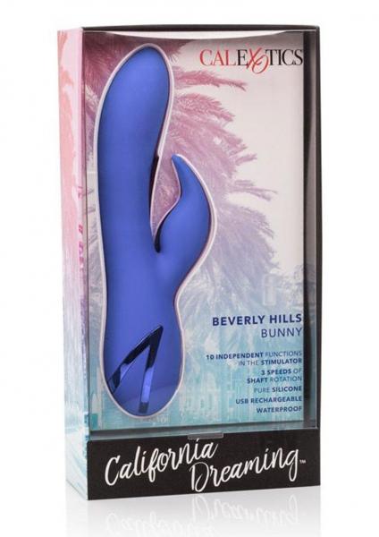 Waterproof Rechargeable Vibrator California Dreaming Beverly Hills Bunny Vibe