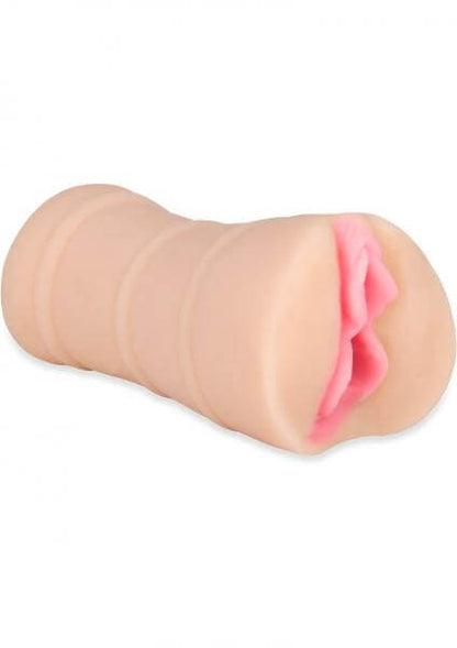 Hustler Porn Star Vagina Masturbator Textured Tunnel Stroker Beige